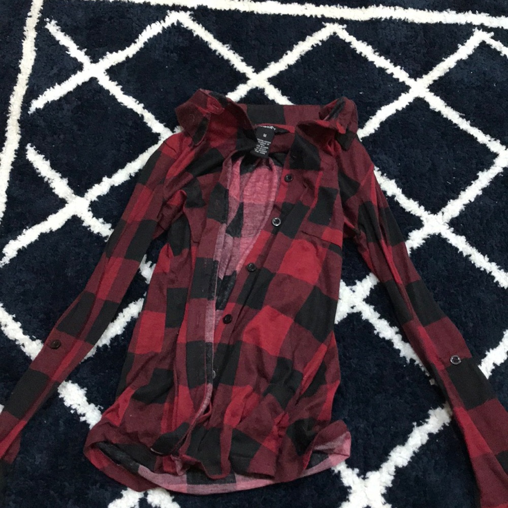 Red and black flannel